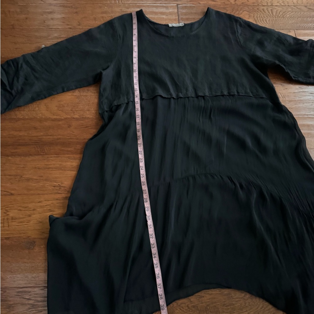Liabella Linen Silk Blend Tunic Dress - Picture 15 of 15
